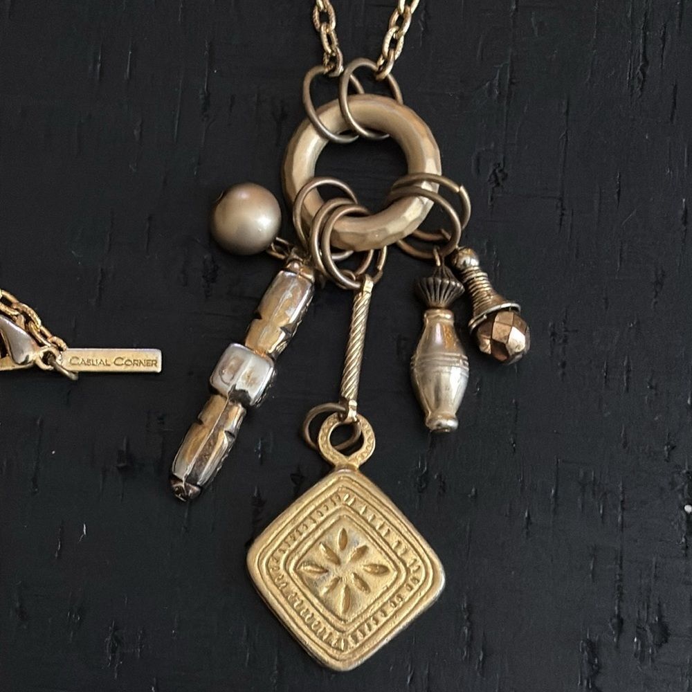 Vintage Casual Corner 90’s Long Dangle Boho Necklace